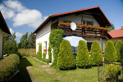 Dom Letniskowy Nela w Rowach – dom i ogród, widok 3