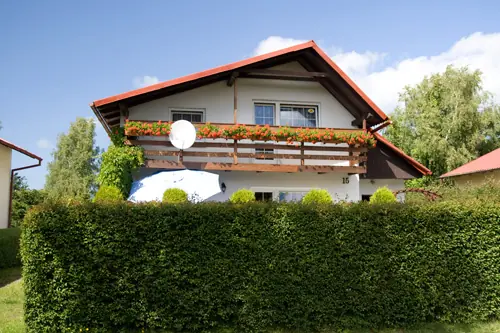Dom Letniskowy Nela w Rowach – dom i ogród, widok 4